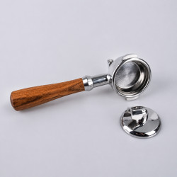 Portafiltras 3 viename 4Barista 58 mm – E61 (medinė rankena)
