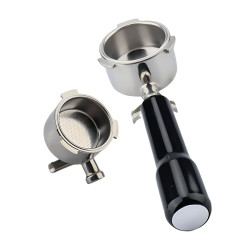 Portafiltras su dvigubu snapeliu 4Barista 51 mm – De’Longhi Dedica (juoda rankena)