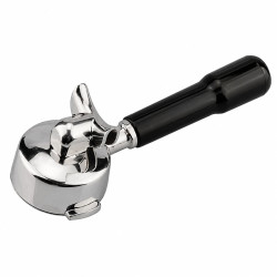 Portafiltras su dvigubu snapeliu 4Barista 58 mm – E61 (juoda rankena)