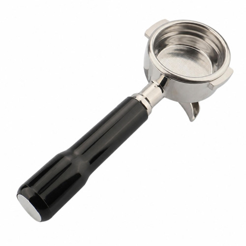 Portafiltras su dvigubu snapeliu 4Barista 58 mm – E61 (juoda rankena)
