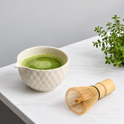 Matcha set 4Barista (light green) – keramikos rinkinys, skirtas „matcha“ arbatos ruošimui 