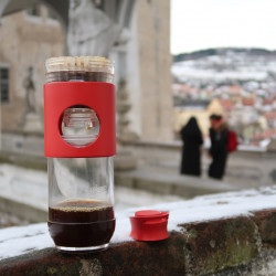 Cafflano Go-Brew – raudona