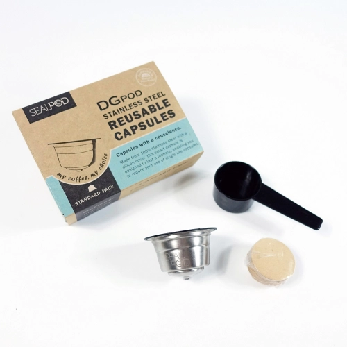 1x SEALPOD daugkartinio naudojimo kapsulė, skirta Dolce Gusto®.