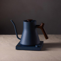 Fellow Stagg EKG PRO stone blue + walnut | Elektrinis virdulys Gooseneck
