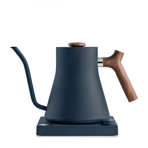 Fellow Stagg EKG Stoneblue + Walnut | Elektrinis virdulys Gooseneck
