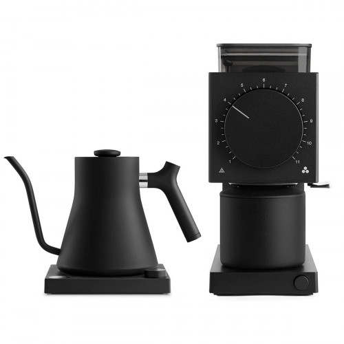 Fellow Ode + Stagg EKG juoda | Elektrinė kavamalė + Gooseneck virdulys