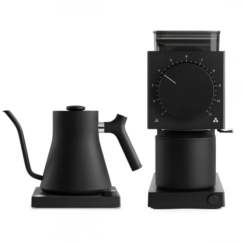 Fellow Ode + Stagg EKG juoda | Elektrinė kavamalė + Gooseneck virdulys