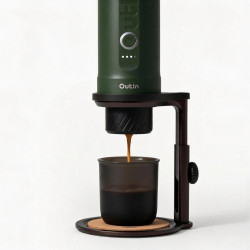 OutIn Nano 2 (Forest green) – kelioninis kavos virimo aparatas