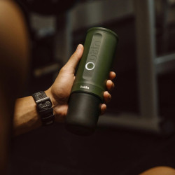 OutIn Nano 2 (Forest green) – kelioninis kavos virimo aparatas