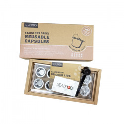 Daugkartinio naudojimo kapsulės SEALPOD, skirtos Nespresso ® - 10 vnt