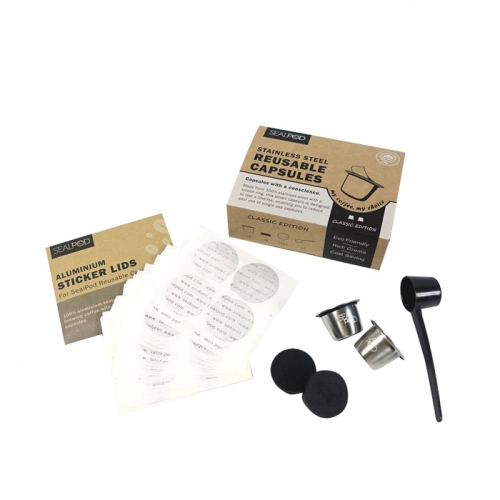 Daugkartinio naudojimo kapsulės SEALPOD, skirtos Nespresso ® - 2 vnt