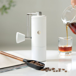„Timemore Chestnut C5 PRO“ (balta) – kavos malūnėlis