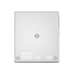 TIMEMORE „Black Mirror“ Mini (baltos spalvos) – skaitmeninės kavos svarstyklės
