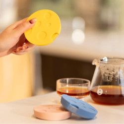 Timemore Black Mirror DOT (yellow) – kompaktiškas barista matuoklis su bluetooth