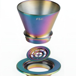 Varia FLO Candy – nerūdijantysis plienas Dripper (Varia x Kurasu Kyoto)