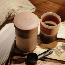 Wacaco „Prestina“ (clay pink) – nešiojamasis kavos aparatas